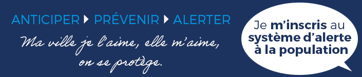 Alerte à la population - risques majeurs